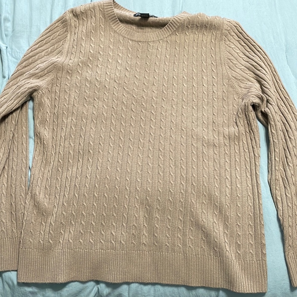 Designers Originals Brown Cable Knit Sweater